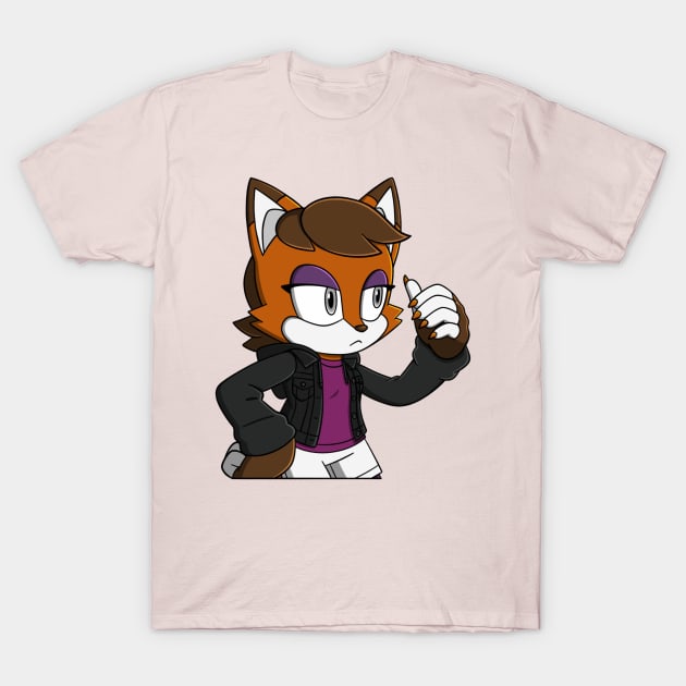 Cinder Jacket T-Shirt by Firestorm Fox